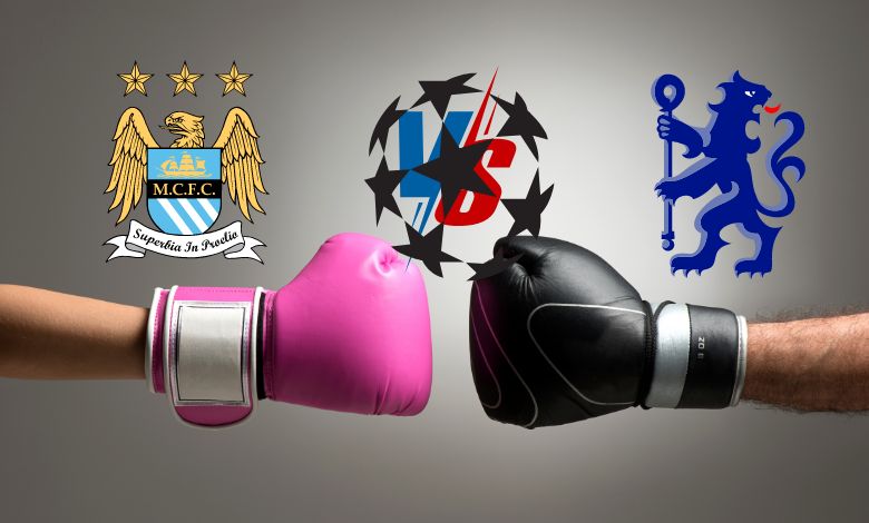 تعادل المان سيتي ضد تشيلسي